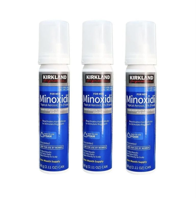 Kirkland Signature 5 Minoxidil Hair Regrowth Treatment For Men Foam 3