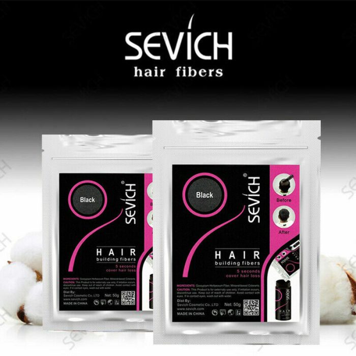 SEVICH Hair Building Fibers Full Hair Instantly Refill Pack - All Colours